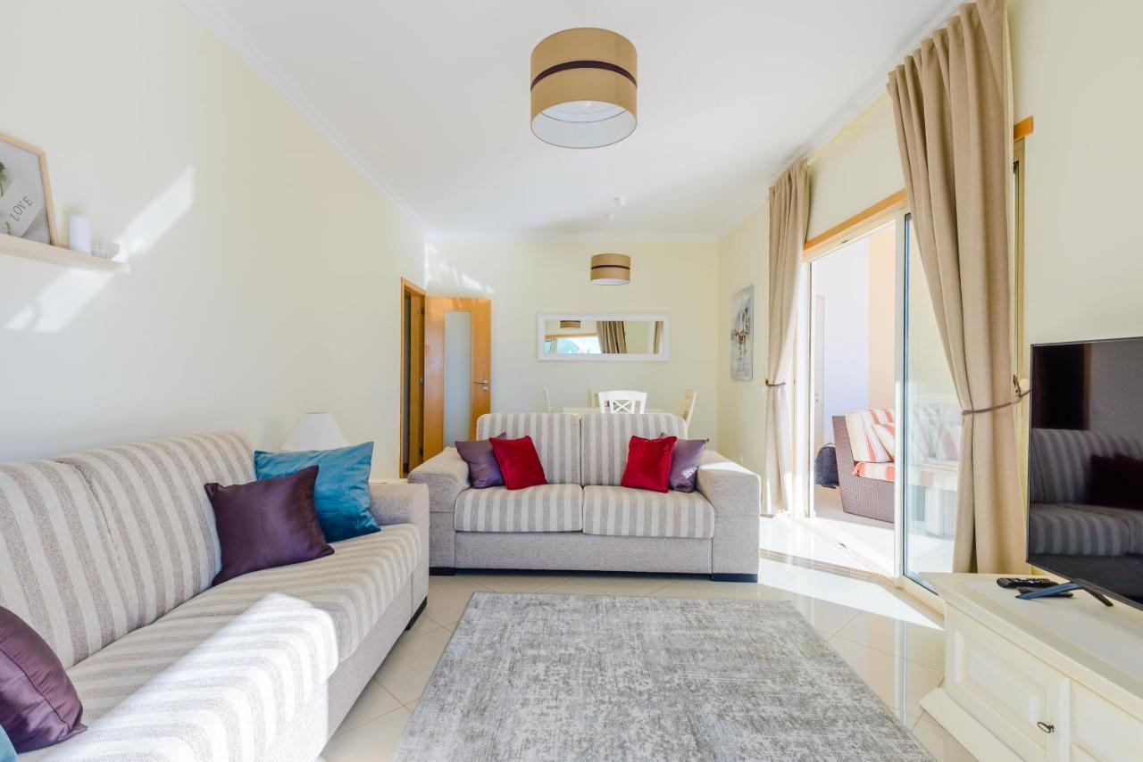 Bnb Homes Ocean View Apartment With Huge Sunny Terrace, 2 Swimming Pools & Tennis Court Albufeira Eksteriør billede